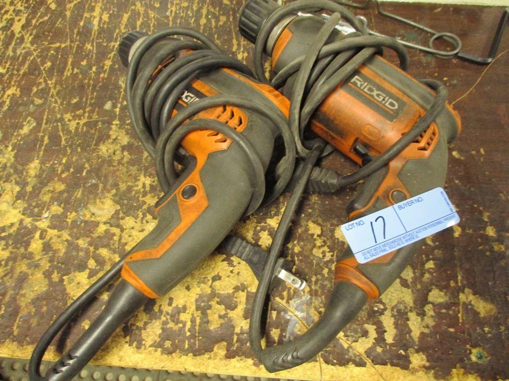 2 RIDGID DRILLS