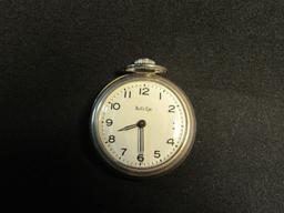 WESTCLOX BULL'S EYE POCKET WATCH MADE IN USA