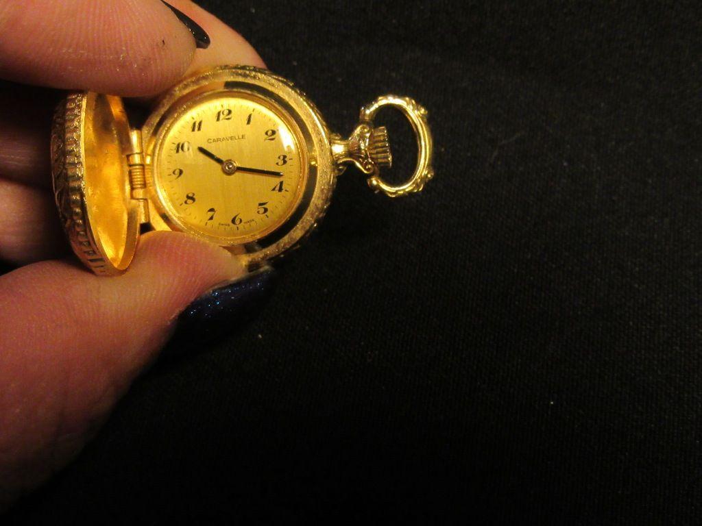 CARAVELLE PENDANT WATCH