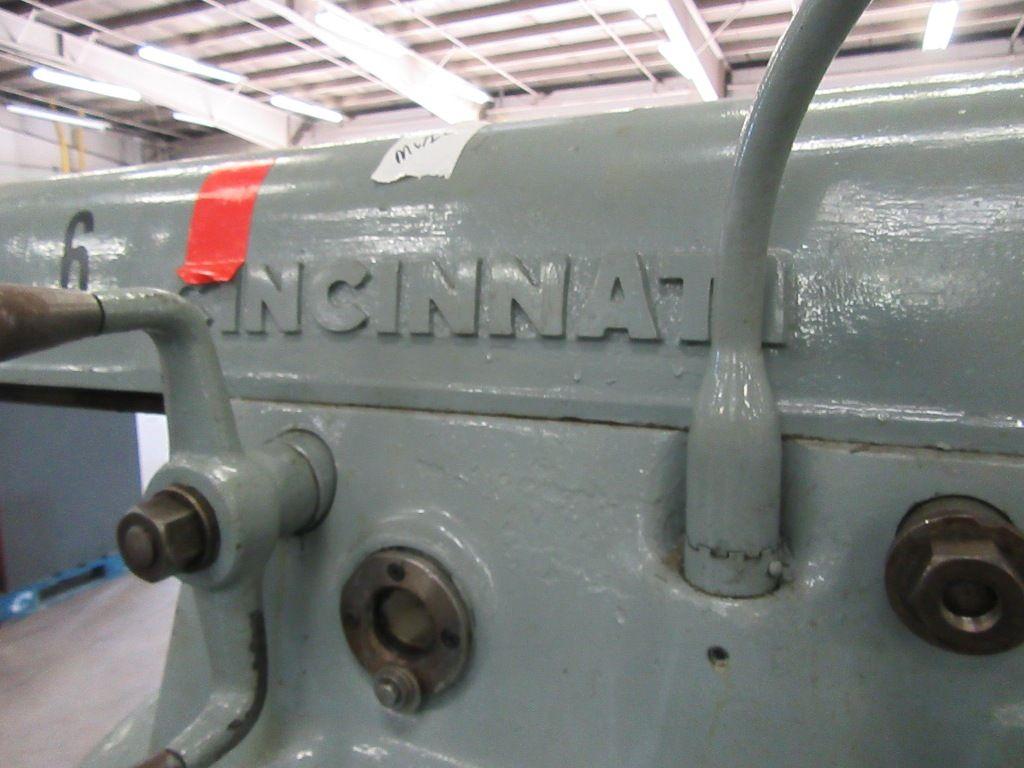 CINCINNATI NUMBER 2ML MILL. 3 PHASE. 5 FT 6 IN WIDE BY 6 FT TALL