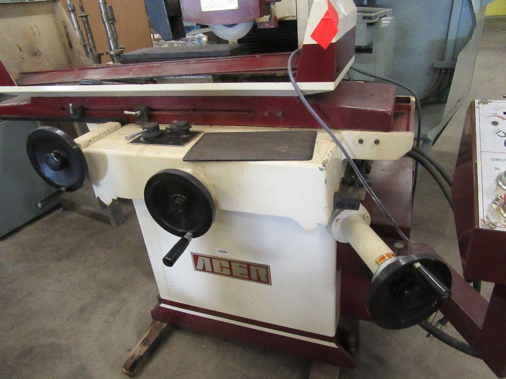 ACER SURFACE GRINDER MODEL AGS-1020AH. 5 FT 3 IN WIDE BY 6 FT TALL