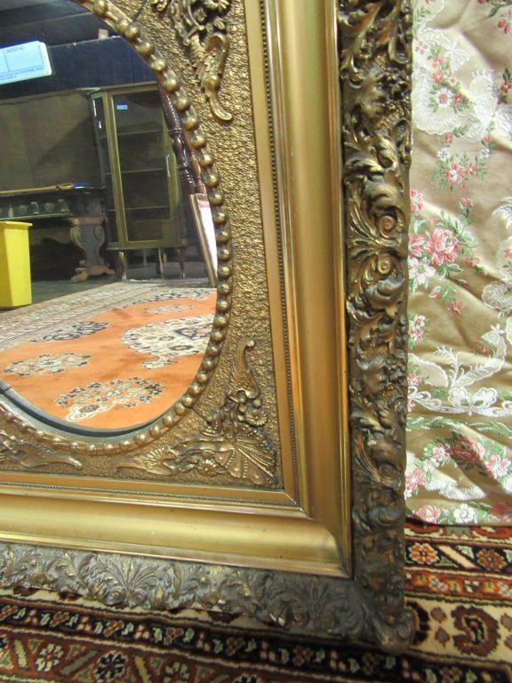 GOLD EMBELLISHED FRAMED WALL MIRROR