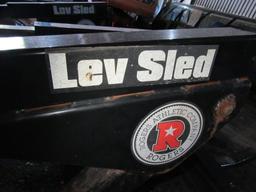 LOT OF LEV TWO-MAN SLEDS