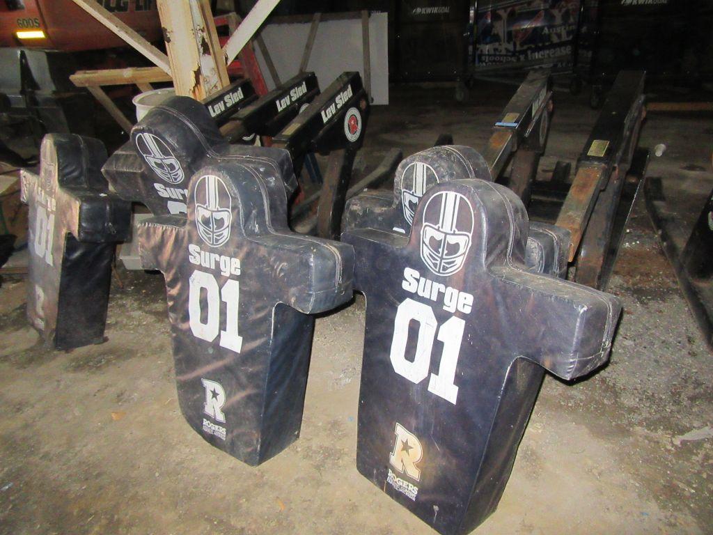 LOT OF LEV TWO-MAN SLEDS