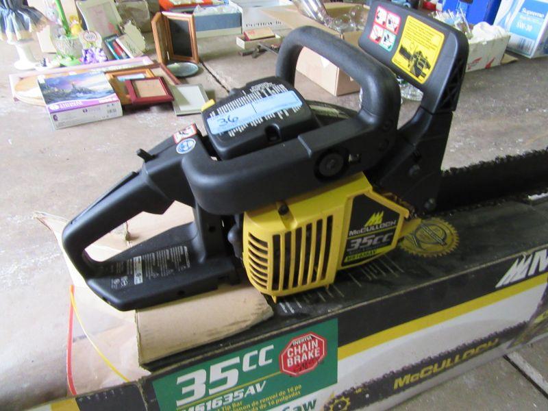 MCCULLOUGH CHAINSAW MODEL MS1635AV