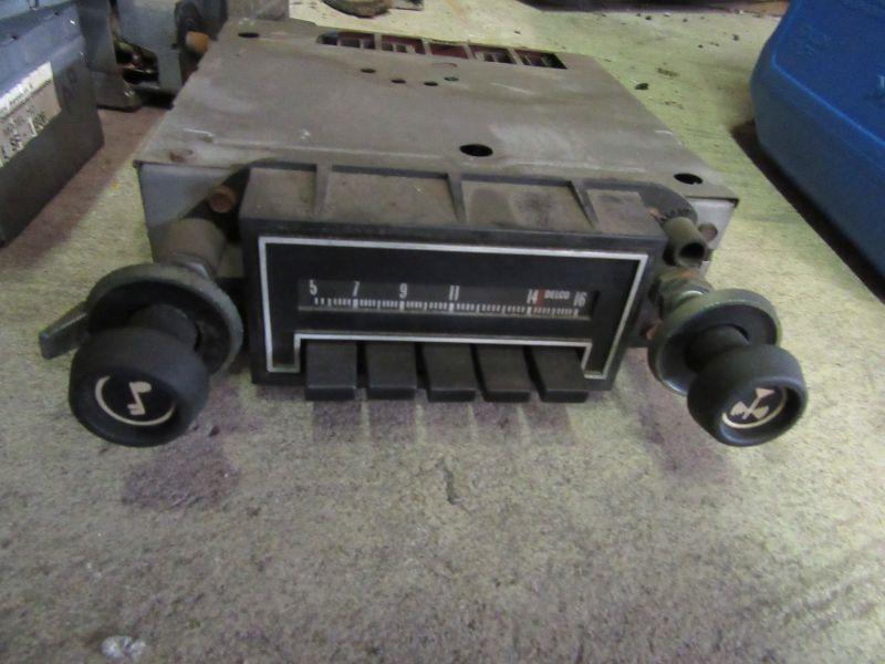 VINTAGE CAR RADIOS