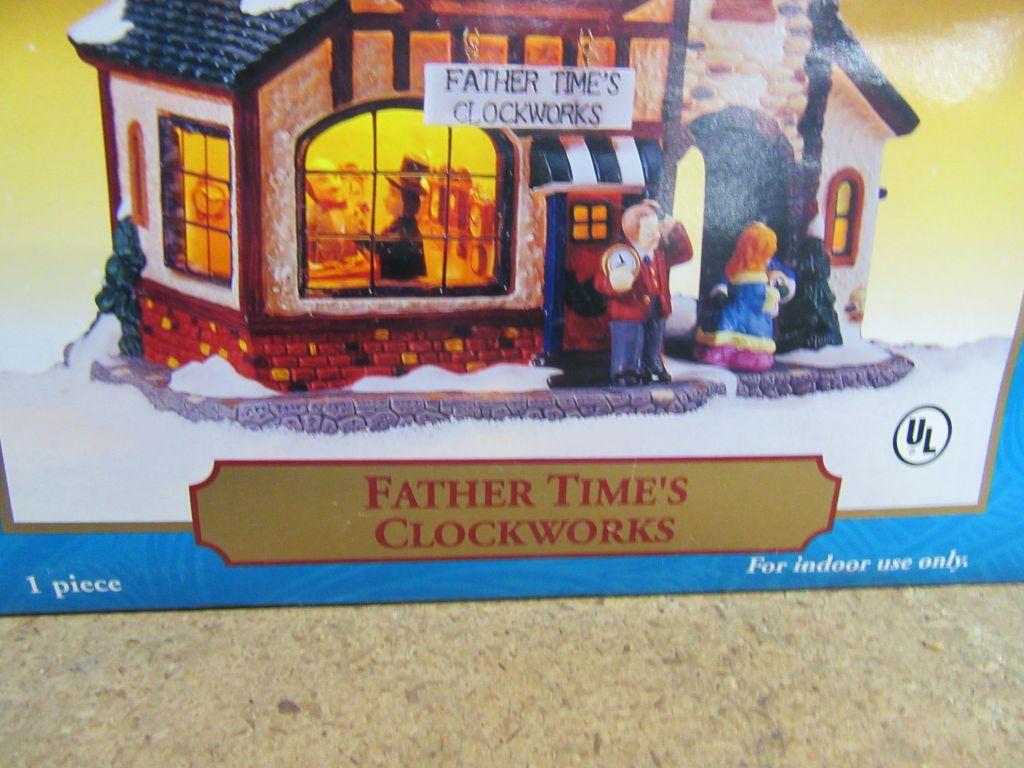SANTA'S WORKBENCH COLLECTION FEATHER AND PLUME MILLINERY, AND FATHER TIMES