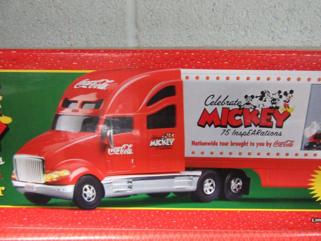 COCA-COLA 2004 TOUR CARRIER CELEBRATE MICKEY AND 2000 HOLIDAY HELICOPTER CA