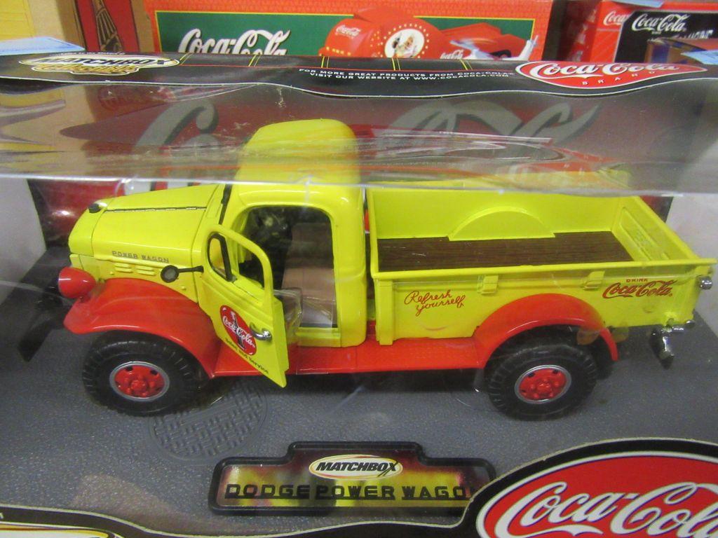 MATCH BOX COLLECTIBLES COCA-COLA DODGE POWER WAGON