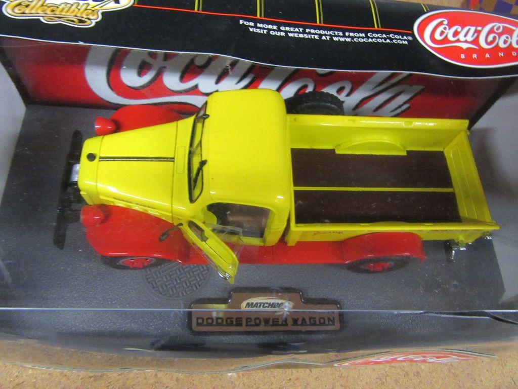 MATCH BOX COLLECTIBLES COCA-COLA DODGE POWER WAGON