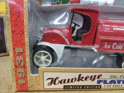 HAWKEYE 1931 TRUE VALUE HARDWARE LIMITED EDITION LUMBER LOAD BANK FLAT BED