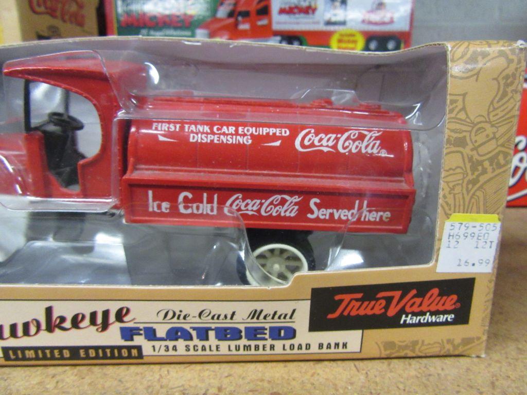 HAWKEYE 1931 TRUE VALUE HARDWARE LIMITED EDITION LUMBER LOAD BANK FLAT BED