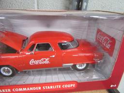 JOHNNY LIGHTNING COCA-COLA BRAND 1951 STUDEBAKER COMMANDER STARLIGHT COUPE