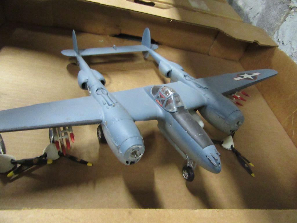 2  MILITARY MODEL PLANES