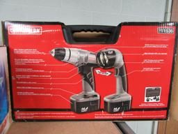 CRAFTSMAN CORDLESS 14.4 V 3/8 IN DRILL/ DRIVER AND WORK LIGHT