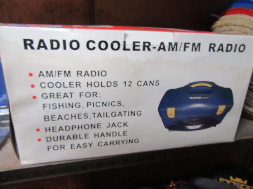 RADIO COOLER AM FM RADIO