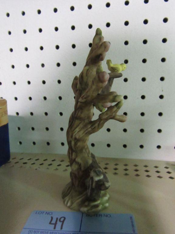 GOEBEL FIGURINE TREE WITH BIRDHOUSE