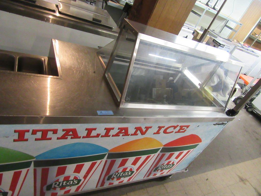 COMMERCIAL FREEZER. MODEL BD-6DIPCE. INDOOR OR OUTDOOR USE