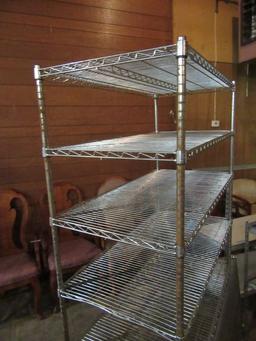 WIRE SHELVING UNIT