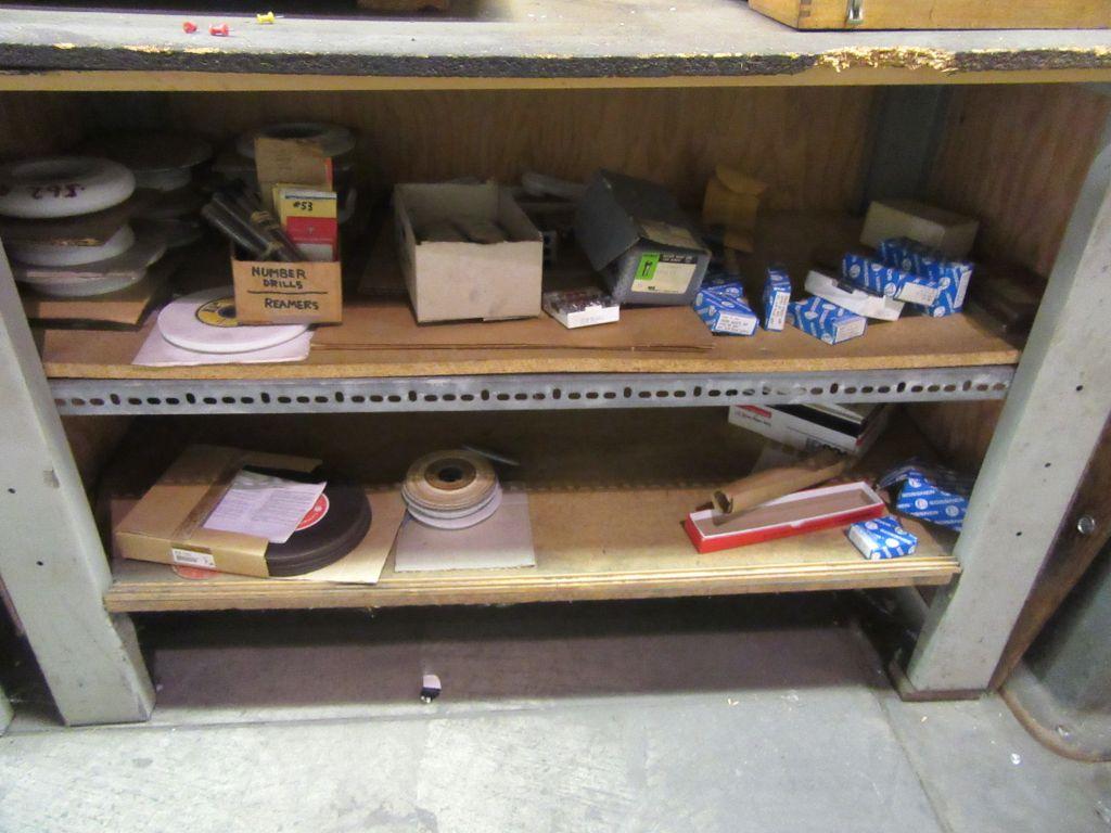 LOT OF MISCELLANEOUS IN 2 CABINETS