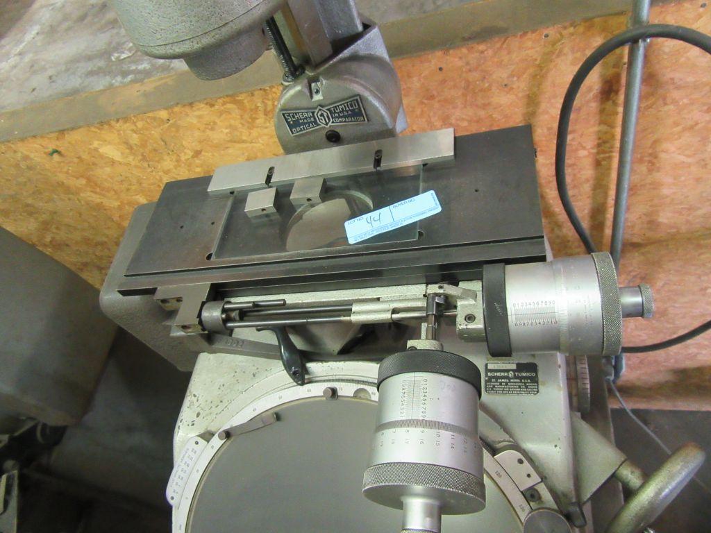 SCHERR TUMICO OPTICAL COMPARATOR