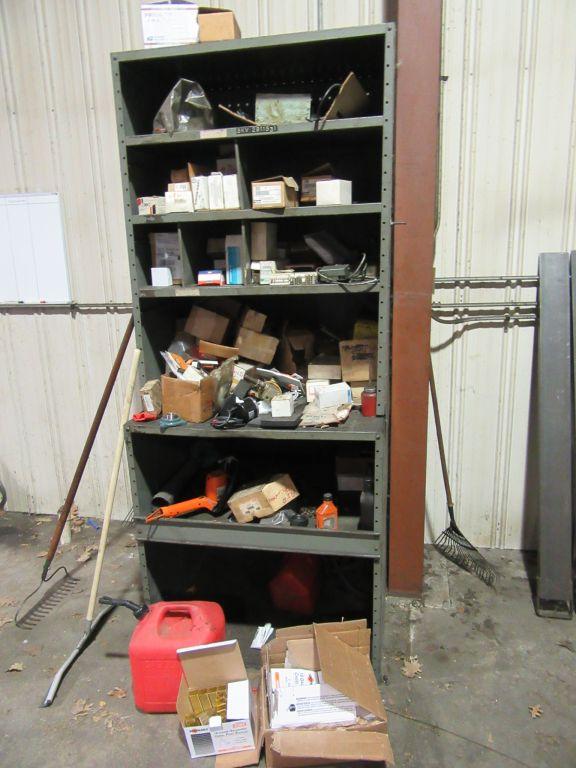 SHOP DESK, SHELF UNIT, AND MISCELLANEOUS