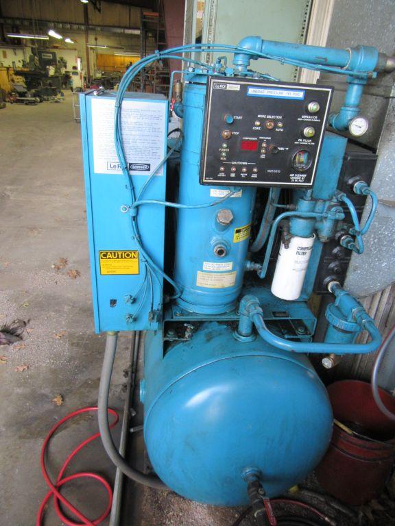LEROI 25 SST AIR COMPRESSOR, 25 HP. NO DUCT WORK INCLUDED!