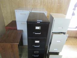 5 FILE CABINETS