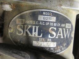 SKIL SAW MODEL 825 WITH CASE