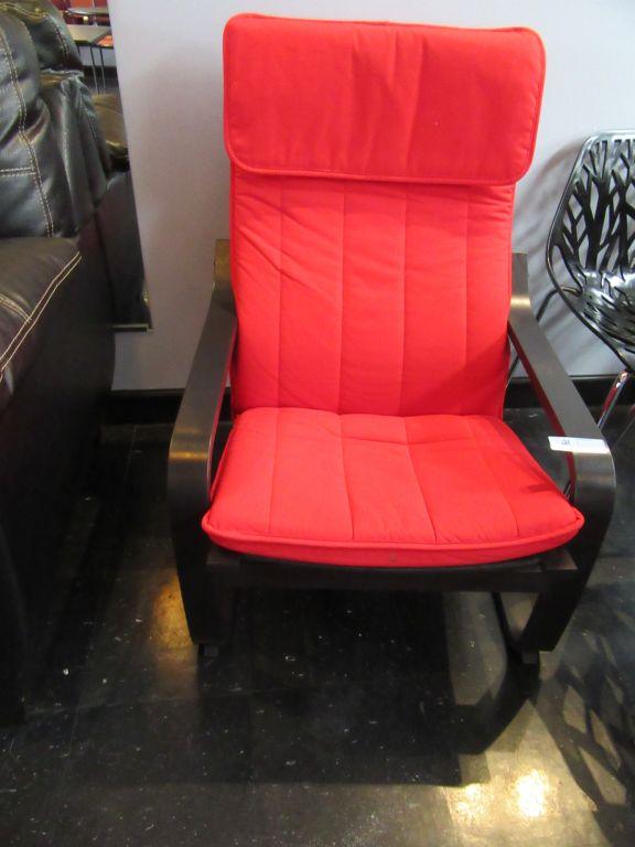 RED ACCENT CHAIR