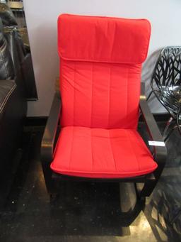 RED ACCENT CHAIR