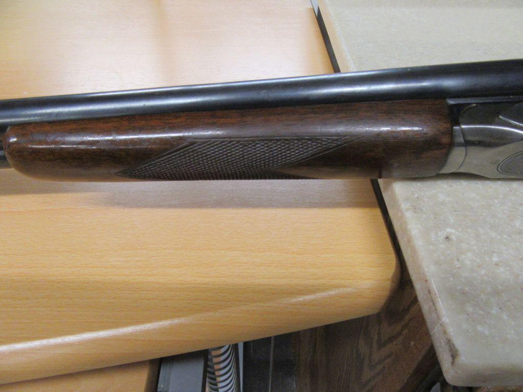 SAVAGE ARMS FOX MODEL B DOUBLE BARREL 12 GAUGE SHOTGUN 2-3/4 INCH CHAMBER.