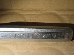 CRAFTSMAN 1/2 INCH RATCHET. GREAT NECK RATCHET. EXTENSIONS AND ETC