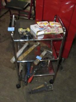 STAINLESS STEEL ROLLABOUT CART