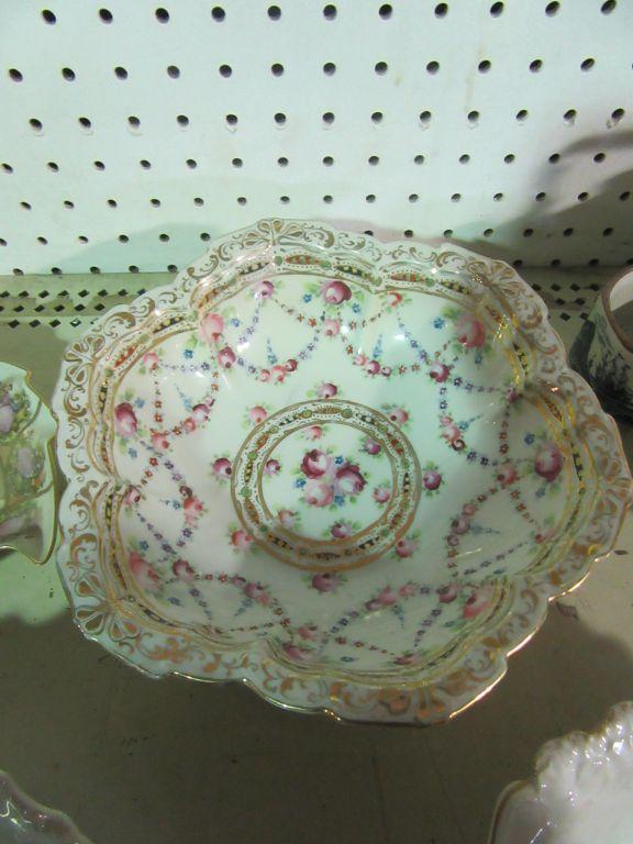 FLORAL DECORATIVE BOWL