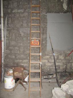 13 FOOT LIBRARY LADDER