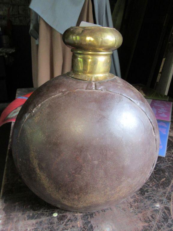 OLD METAL VASE