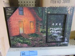 1 LIGHTED LODGE PHOTO FRAME