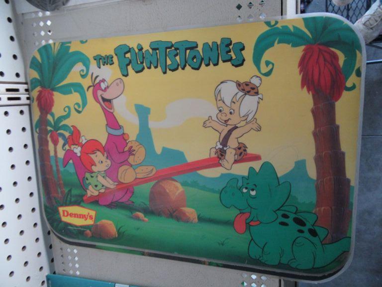 DENNY'S FLINTSTONE PLACEMATS