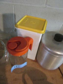 KITCHEN CONTAINERS & 50'S CANISTERS