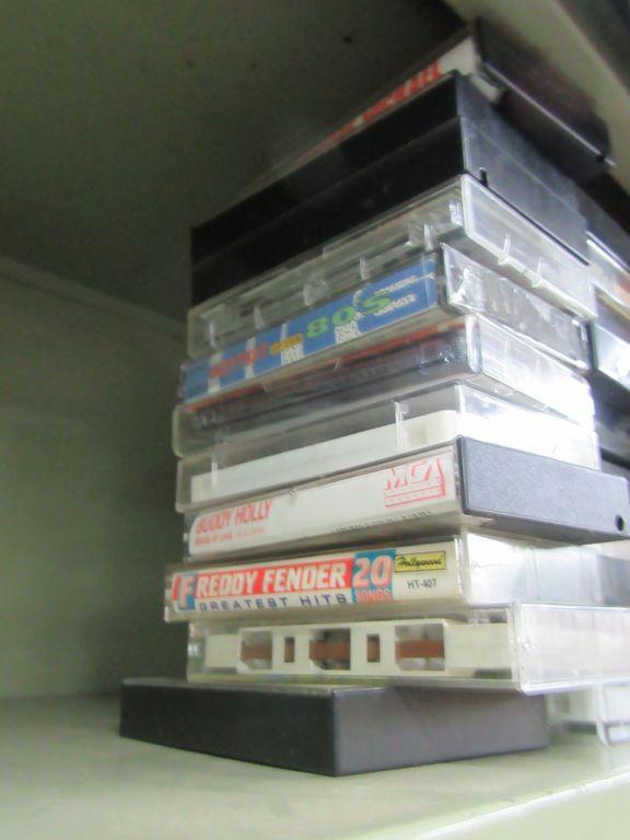 VHS TAPES AND AUDIO TAPES