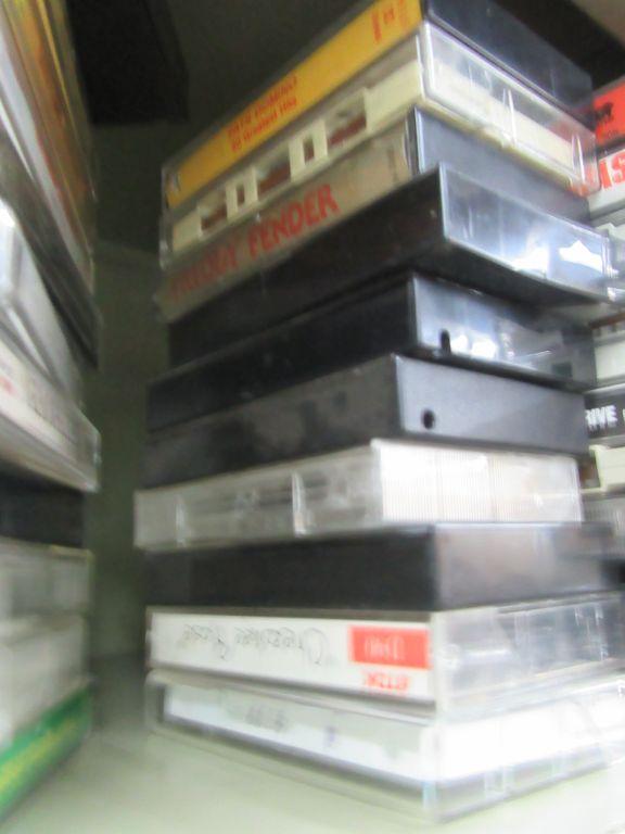 VHS TAPES AND AUDIO TAPES