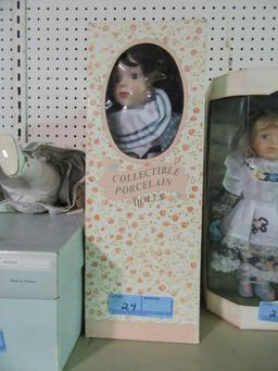 COLLECTIBLE PORCELAIN DOLLS