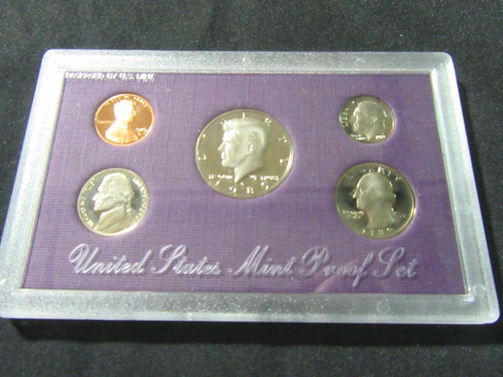 1989 UNITED STATES MINT PROOF SET