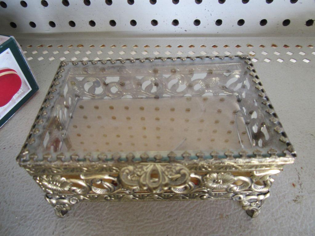 BRASS STYLE TRINKET BOXES