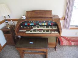 HAMMOND ORGAN WITH BENCH