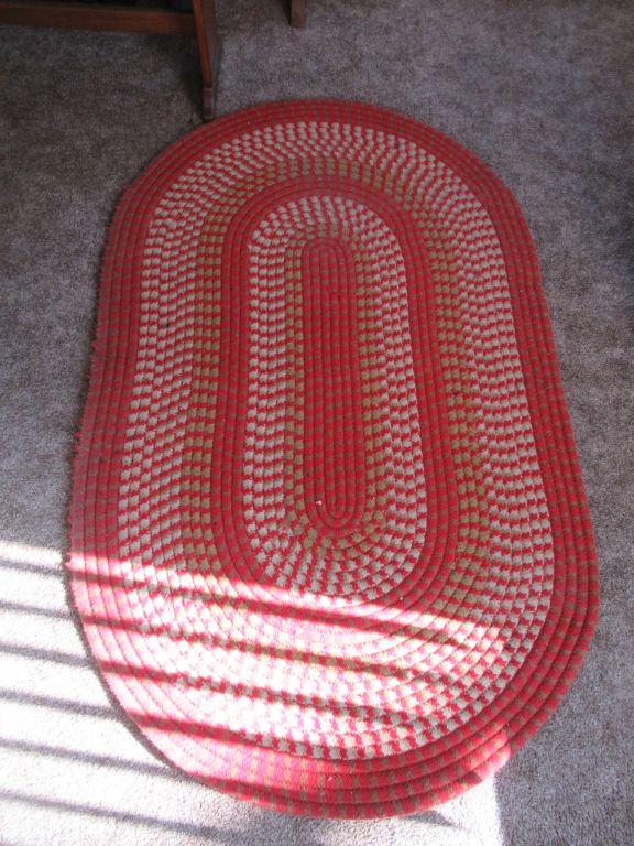 OVAL BRAIDED RUG