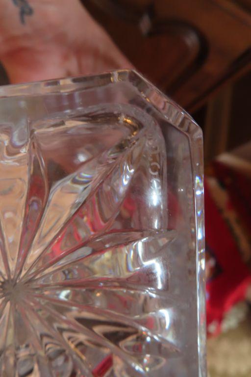 BLOCK CRYSTAL DECANTER WITH TUMBLERS