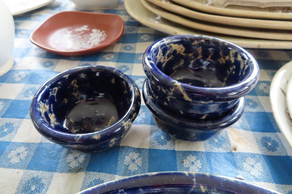 BENNINGTON POTTERS, VERMONT, 1880, POTTERY DISHES