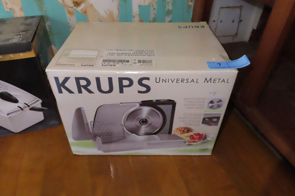 KRUPS CUISINE LINE UNIVERSAL METAL MEAT SLICER